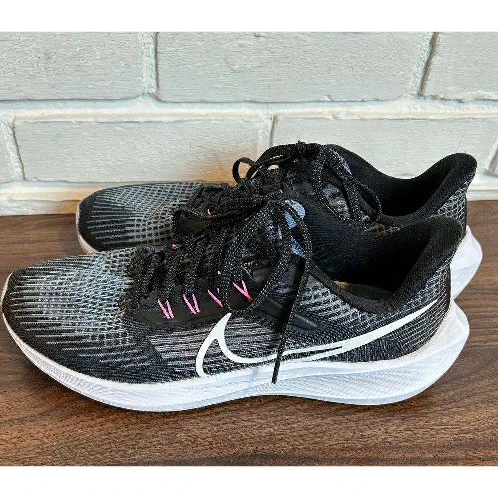 Nike Air Zoom Pegasus 39 'Black Pink' DH4071-010 Ashen Slate Pink‎ White